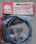 Nos No. 42953 Universal Trigger Control Cable W/ Anchorage Schwinn Approved Part. Fixed Price $19.00.