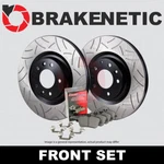 Front Brakenetic Premium Gt Slot Rotors + Ceramic Pads 55.35007.31. Fixed Price $239.50.