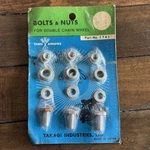 Vintage Three Arrows Bolts Nuts Set Crank Chainwheel Takagi 3 Arm Chainring No. Fixed Price $27.59.