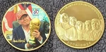 Donald Trump Gold Coin President World Cup 2026 Autograph Usa Messi Ronaldo. Fixed Price $13.41.
