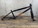 Mongoose Rebel Bmx Frame And Fork Old Mid School Vintage Black. Fixed Price $189.00.