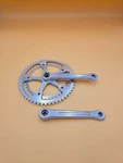 Crank Campagnolo Super Record 1049 Vintage Retro Road Bike Set 53/42 Plasteri.. Fixed Price $74.62.