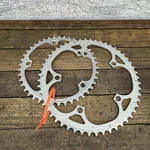 Vintage Campagnolo 52/42T Chainring Set 135 Bcd 5-ARM Road Bike Italy Fit Record. Fixed Price $119.99.