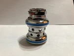 Nos Original 80'S Yst Tange MX3 Headset Blue Chrome Old School Bmx Gt Hutch. Fixed Price $149.99.