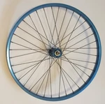 Old School Bmx 20X1 3/8 Front Wheel Only Shimano Hub Ukai 36H Blue. Fixed Price $60.00.