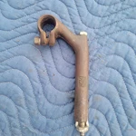 1978 Ashtabula Stem Gooseneck 1" Og Black Oxide Old School Bmx Mongoose Schwinn. Fixed Price $77.78.