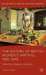 The History Of British Women's Writing, 1920-1945: Volume By M. Joannou *vg+*. Fixed Price $106.95.