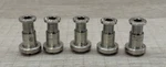 Vintage Sugino Chainring Bolts Triple Long With Spacers Silver Bike, Japan. Fixed Price $24.95.