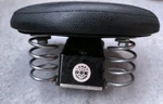 Vintage 50'S Lemet Rok Dutch Skirt Spring Saddle Seat Bike Bicycle Black. Fixed Price $73.80.