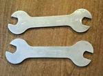 Lot Of 2 Vtg Sugino Hub Cone Wrenches 13MM -14MM & 15MM 16MM, Made Japan. Fixed Price $19.97.
