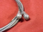 Early 70'S Vintage Campagnolo Nuovo Super Record Front & Rear Brake Cables Only. Fixed Price $25.95.