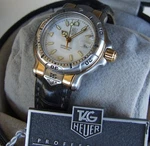 Tag Heuer Ladies Classic 6000 Ss/solid 18K Gold WH1351 Oem Leather Full Box Set. Fixed Price $750.00.