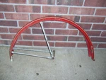 Vintage 1950S Schwinn Hornet Bicycle Bike Red Rear Fender For 26 X Tire. Fixed Price $69.99.
