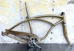 1965 Schwinn Bicycle Co Sting-ray Frame Fork Chainguard Shorty Originally Violet. Fixed Price $449.99.