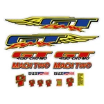 1996 Gt Bmx - Mach Two For Chrome Frame Decal Set. Fixed Price $59.95.