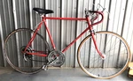 2 Vintage Schwinn Varsity Touring Bikes- Lot Red & Yellow His Hers 10 Speed. Fixed Price $395.00.