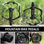 Mtb Bike Pedals Bicycle Flat Platform Aluminum Alloy Sealed Bearings 9/16". Fixed Price $19.99.