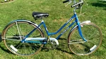Vintage 1982 Schwinn 26" Collegiate 3-SPEED Coaster Bicycle Girl's Blue Complete. Fixed Price $172.00.