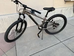 Mongoose Mountain Bike 27.5" Wheels Disc Brakes Aluminum Gray Black Front Suspe. Fixed Price $250.00.