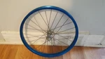 Old School Bmx Front Sun Metal Products Rim W. Germany Hub Straight & True. Fixed Price $79.99.