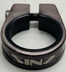 Sinz Pro Lite Bmx Seat Post Clamp Alloy Black 1" 25.4MM Mid-school. Fixed Price $13.99.