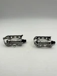Vintage Sr Sakae SP-150 K10499 Pedals Silver Alloy For Road/touring Race Bike. Fixed Price $24.99.