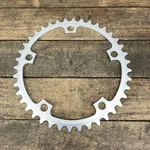 Vintage Suntour 40T Chainring 130 Bcd Nos 5-ARM Silver Aluminum Road Bike. Fixed Price $62.99.