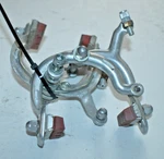 Vintage Schwinn Approved Brake Caliper Set 52-85MM Side-pull Thru-bolt Ships Usa. Fixed Price $41.26.