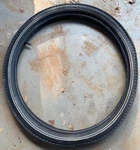 Rare Vintage Nos Trelleborg White Line Muscle Bike Slick Rear Tire 20" X 1.75. Fixed Price $99.99.