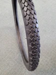 Nos Vintage Carlisle Nylon 20 X 1-3/4 Studded Bicycle Tire Mad Usa. Fixed Price $90.00.