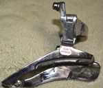 Shimano RX100 Front Derailleur Clamp-on 31.8 3X7/8 Bottom Pull FD-A553-ST. Fixed Price $21.99.