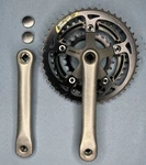 Vintage Suntour Xc Ltd Limited Square Taper Mountain Bike Crankset 175 46 36 24. Fixed Price $42.95.