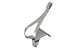 Mks Pedal Toe Clips, Steel - Size Large Pair. Fixed Price $16.00.