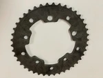 1980S Addicks Chainring Sprocket Graphite Black 42T Old School Bmx Mongoose Jmc. Fixed Price $139.95.