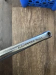 Mongoose Stamped 165 Hi Ten Bmx Crank Mid School One Piece. Fixed Price $50.00.