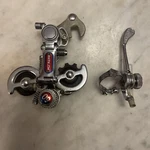 New-old-stock Benelux Cyclo 60 Rear Derailleur & Super Shifter England. (nj). Fixed Price $300.00.