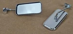 2 Chrome Rectangle Bicycle Mirror Lowrider Chopper Cruiser Vintage Schwinn Bike.. Fixed Price $13.99.