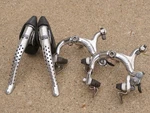 Shimano Arabesque Brake Set Levers Caliper Road Bike Drop Bar Eroica 600EX. Fixed Price $84.15.