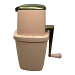 Vintage Ice Crusher Pink & Gold Swing Away Hand Crank C1950-60 Mid Century Ah. Fixed Price $27.97.