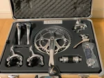 Shimano Dura-ace 25TH Anniversary Groupset Nos Complete W/ Seiko Watch & Case. Fixed Price $4800.00.