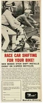 1966 Bendix Stick Shift For 3-SPEED Bicycle Bike Vintage Print Ad. Fixed Price $8.95.