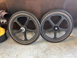 Skyway Tuff Ii Bmx Wheels 20 Black Acs Freewheel New Kenda Tires. Fixed Price $199.00.