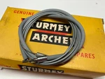 Nos Sturmey Archer Shifter Silver Trigger Bicycle Cable Hsj 517 54-1/2 X 17-1/2. Fixed Price $18.28.