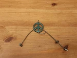 Ringle Peace Sign Brake Cable Guide. Fixed Price $48.00.