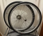 Araya Rims 26 X 1.5 GP-710 & Wbt Slick Tires WNL1188 Front Back Set. Fixed Price $67.50.