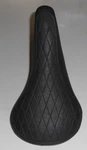Persons Usa Old School Bmx Saddle Vintage Black Plaid #27-46B Seat Post & Clamp. Fixed Price $21.50.