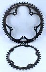 Campagnolo Super Record Xpss 5-ARM 135MM Bcd 52/39-TOOTH Chainring Set 11-SPEED. Fixed Price $152.99.