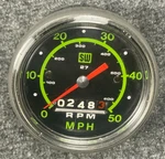 Vintage Stewart Warner Sw 27 Speedometer Tachometer Gauge 50 Mph 600 Rpm Parts. Fixed Price $24.89.