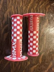 Rare! Red And White Akron Bmx Grip Set #FK5265. Fixed Price $51.00.
