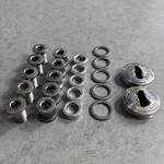 Vintage Sugino Triple Chainring Bolts Long Set Chainwheels Crank 80. Fixed Price $39.99.